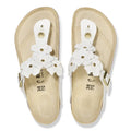 Gizeh Flower Leather Regular - Vit