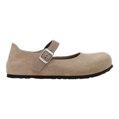 Mantova Suede Leather Narrow - Taupe