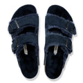 Arizona Shearling Suede Leather Narrow - New Navy