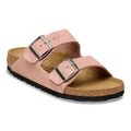 Arizona Suede Leather Narrow - Pink Clay