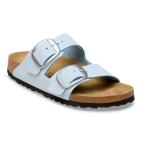 Arizona Big Buckle Nubuck Leather Narrow - Baby Blue