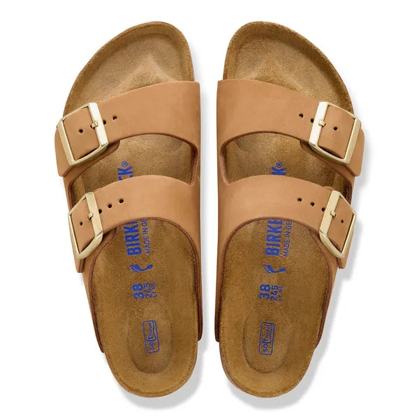 Arizona Soft Footbed Nubuck Leather Narrow - Mink