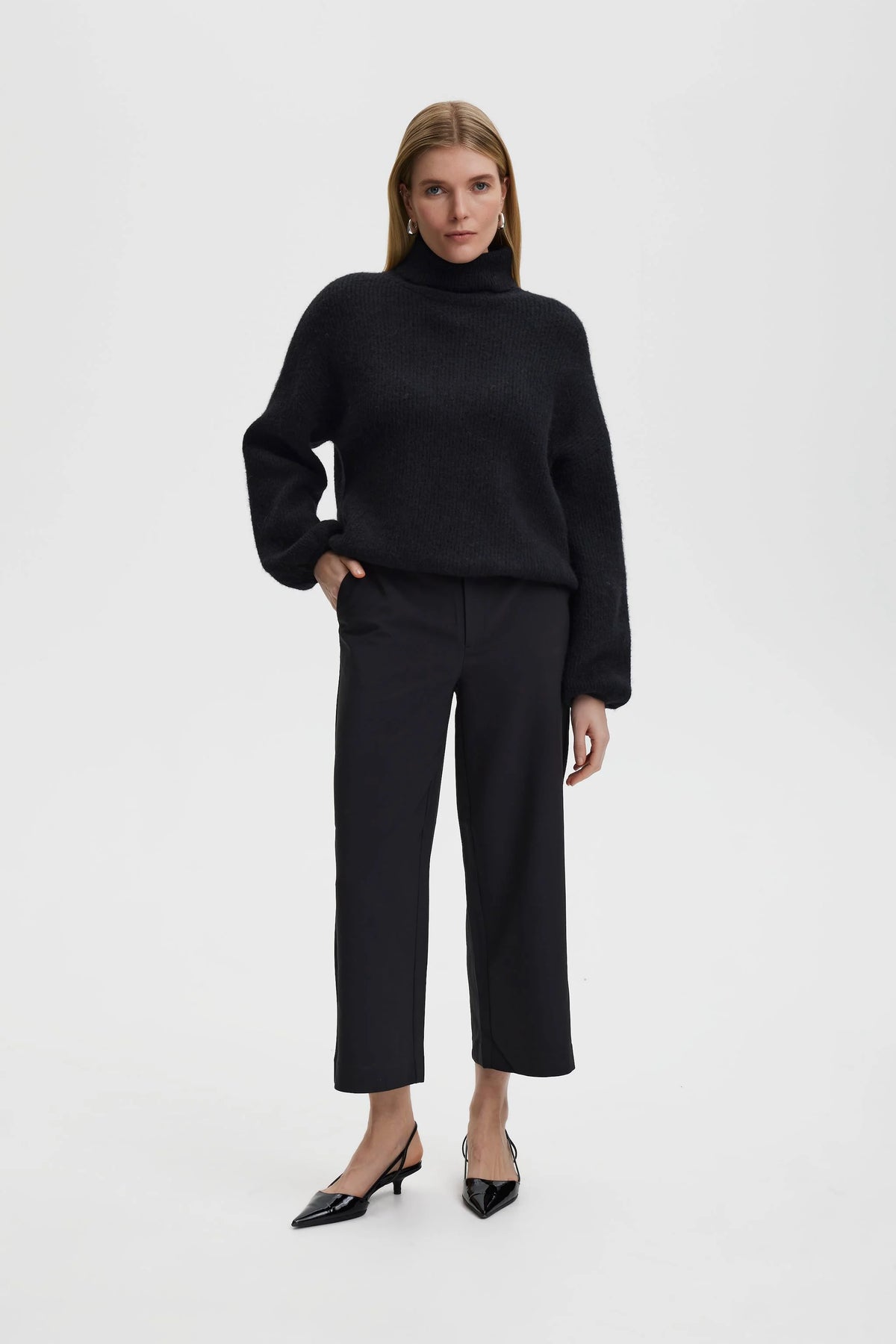 AlphagzGZ Ls Rollneck - Black
