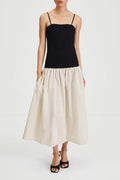 Martelli Dress - Svart/Beige