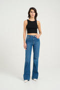 Drewgz Cropped Top - Black