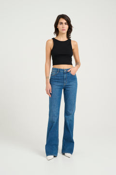 Drewgz Cropped Top - Black