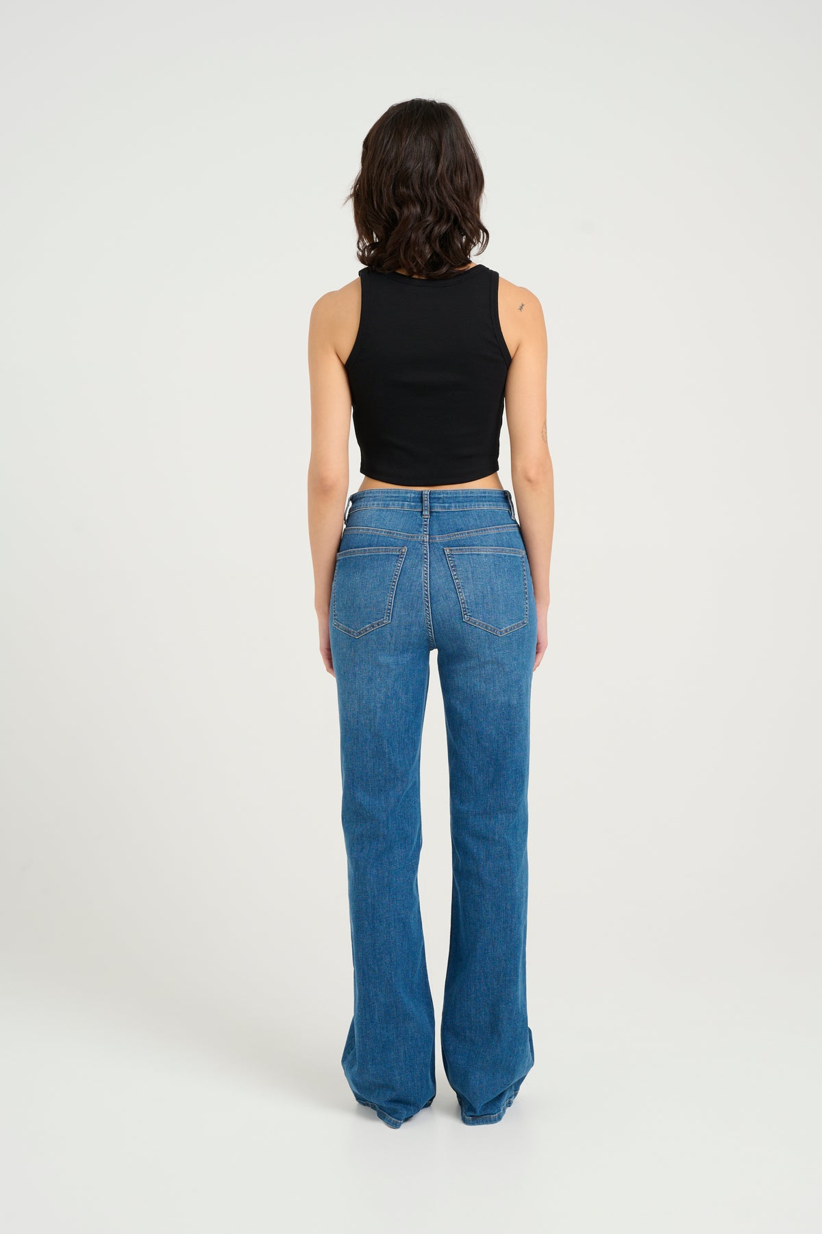 Drewgz Cropped Top - Black