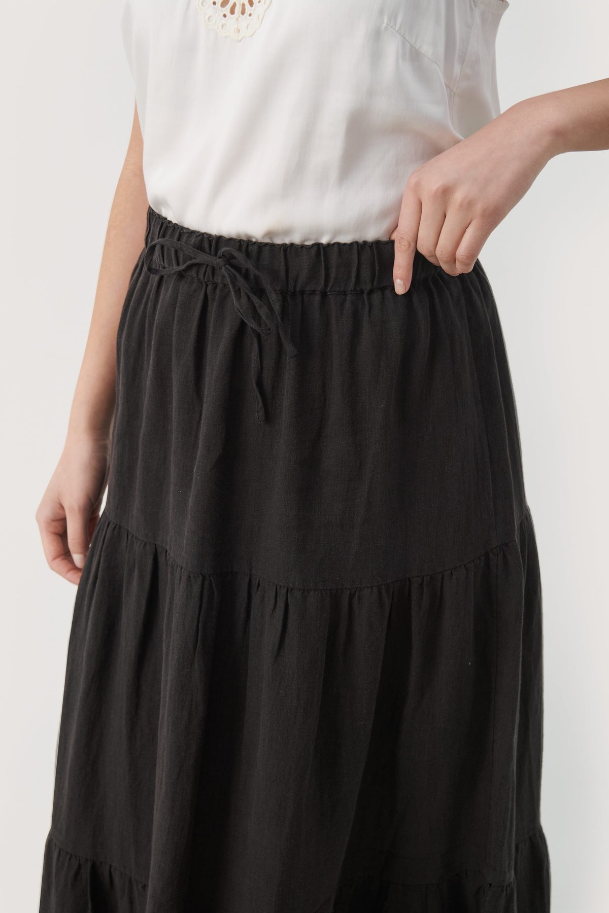 GetiaPW Skirt - Black