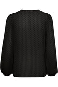 IbiIW Long Sleeve Blouse - Black