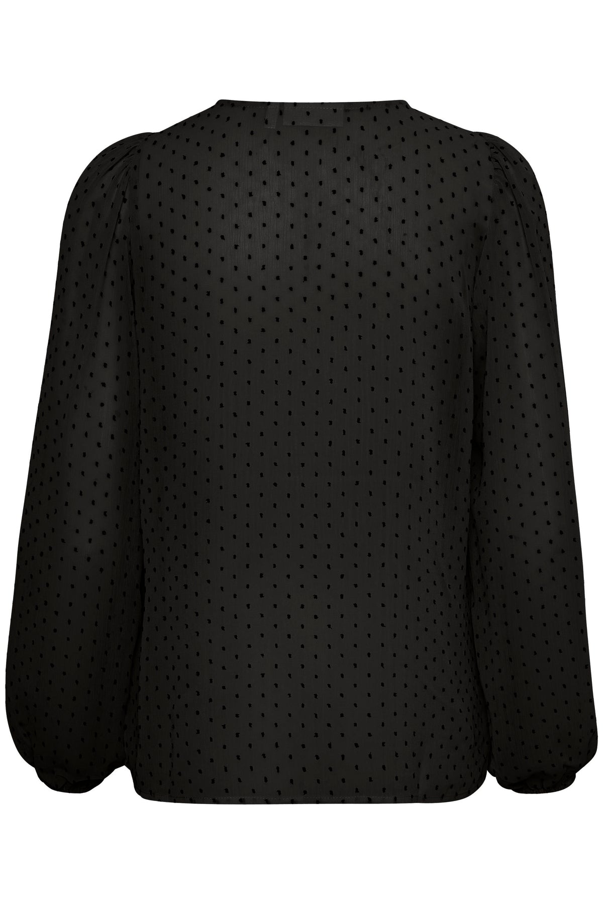 IbiIW Long Sleeve Blouse - Black