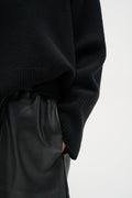 JaxyIW Turtleneck Refined - Black