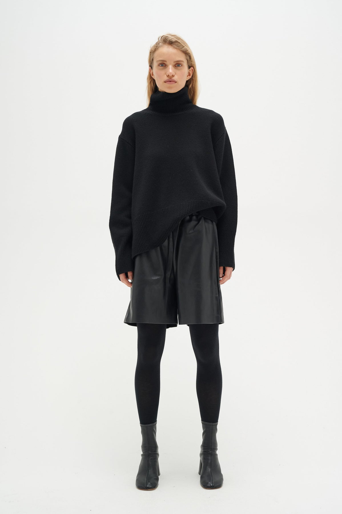 JaxyIW Turtleneck Refined - Black