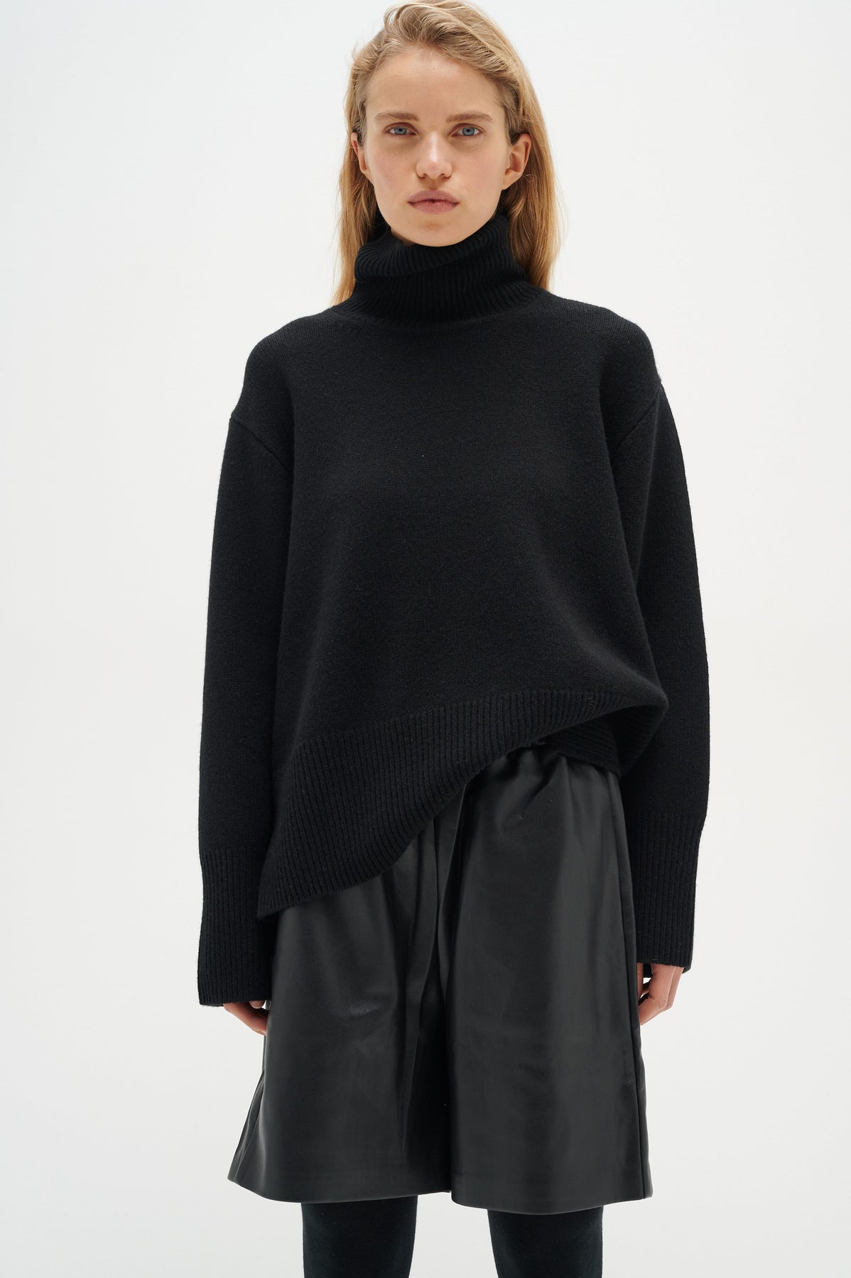 JaxyIW Turtleneck Refined - Black