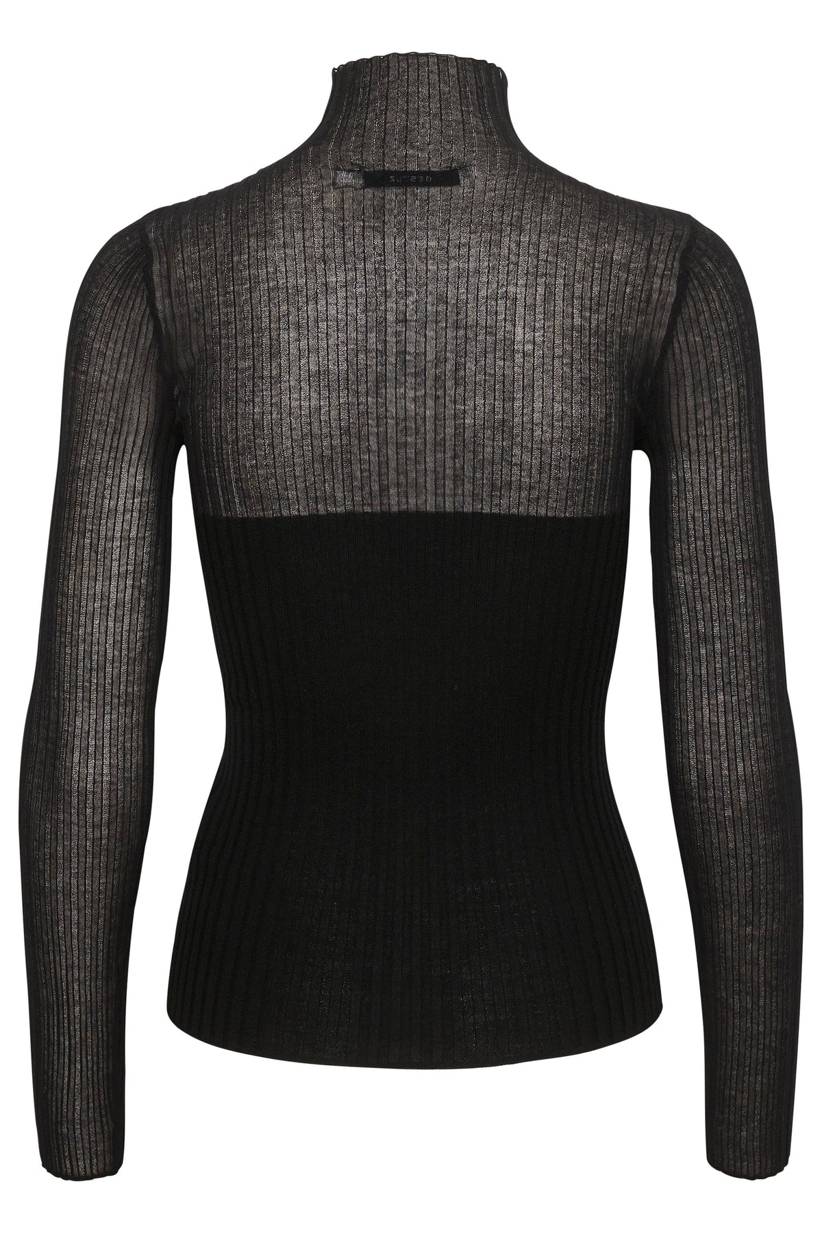 KazaliGZ Rib Pullover - Black