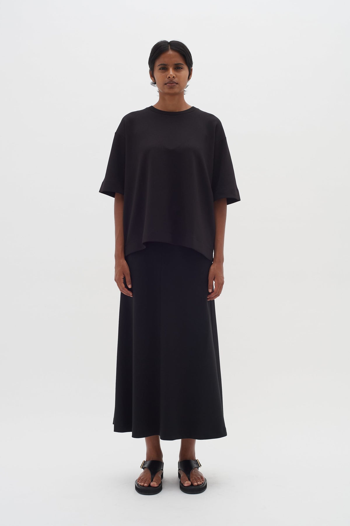 PannieIW Oversize T-shirt - Svart