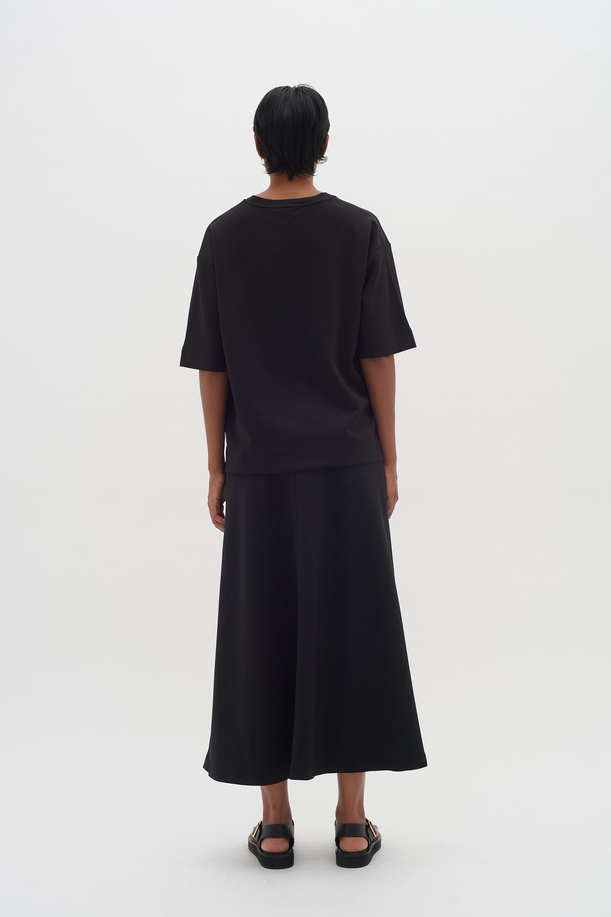 PannieIW Oversize T-shirt - Svart