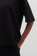 PannieIW Oversize T-shirt - Svart