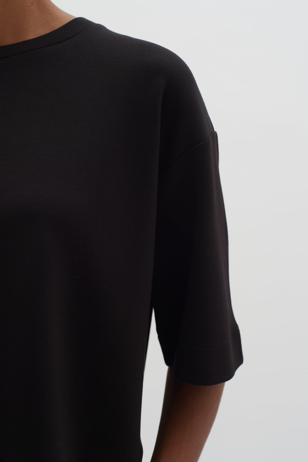 PannieIW Oversize T-shirt - Svart