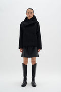 PerryIW Short Coat - Black