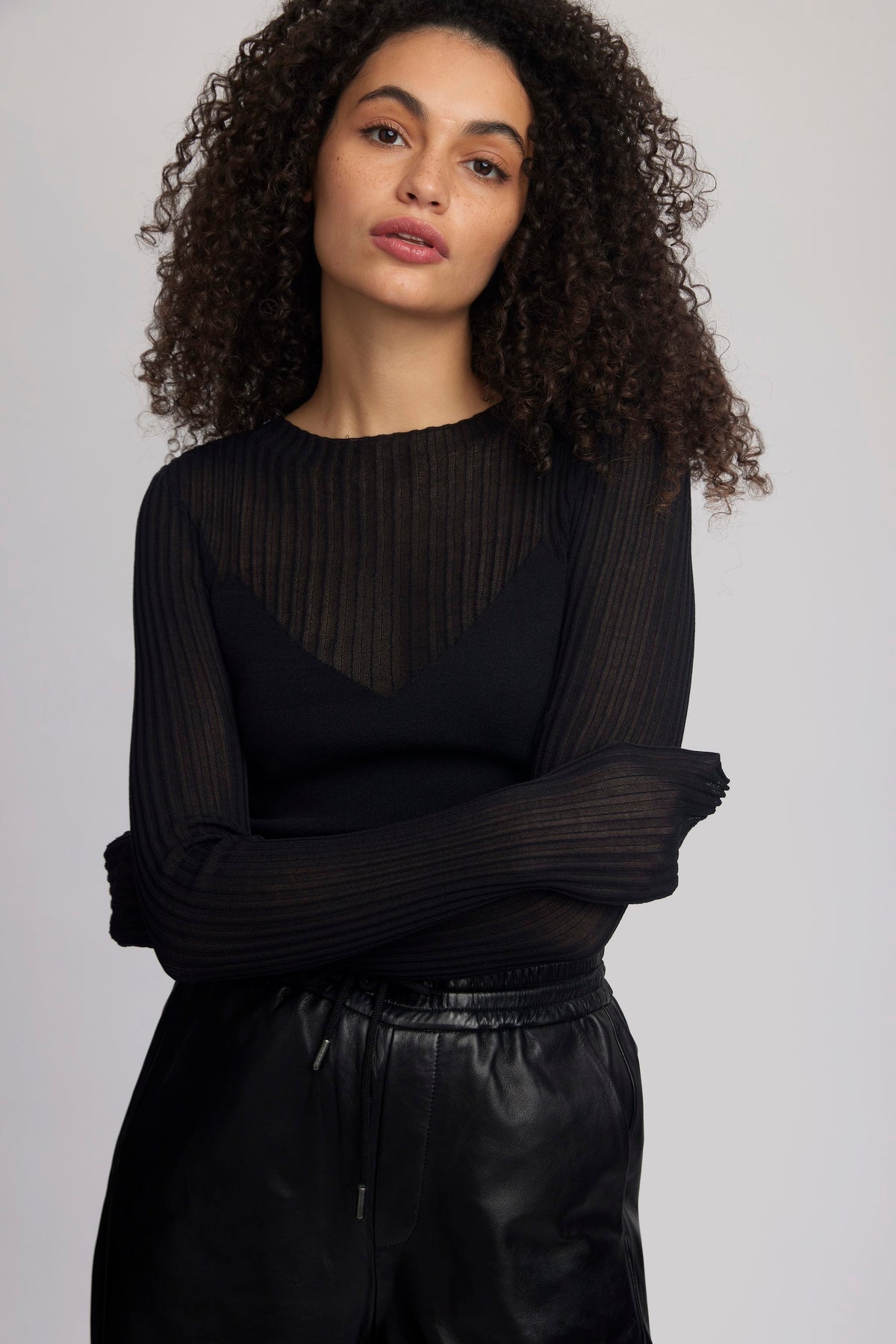 SameaGZ Ls Blouse - Black