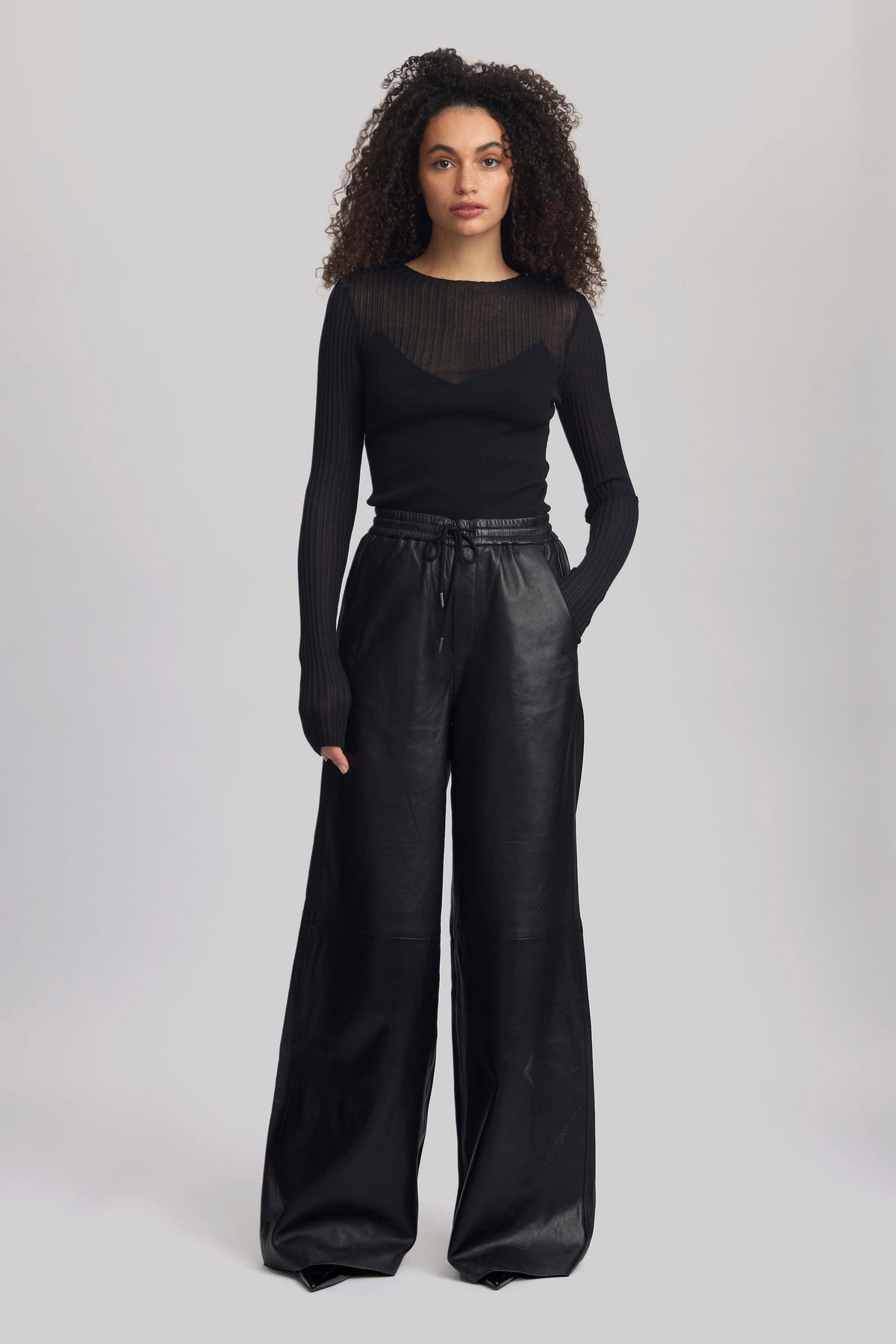 SameaGZ Ls Blouse - Black