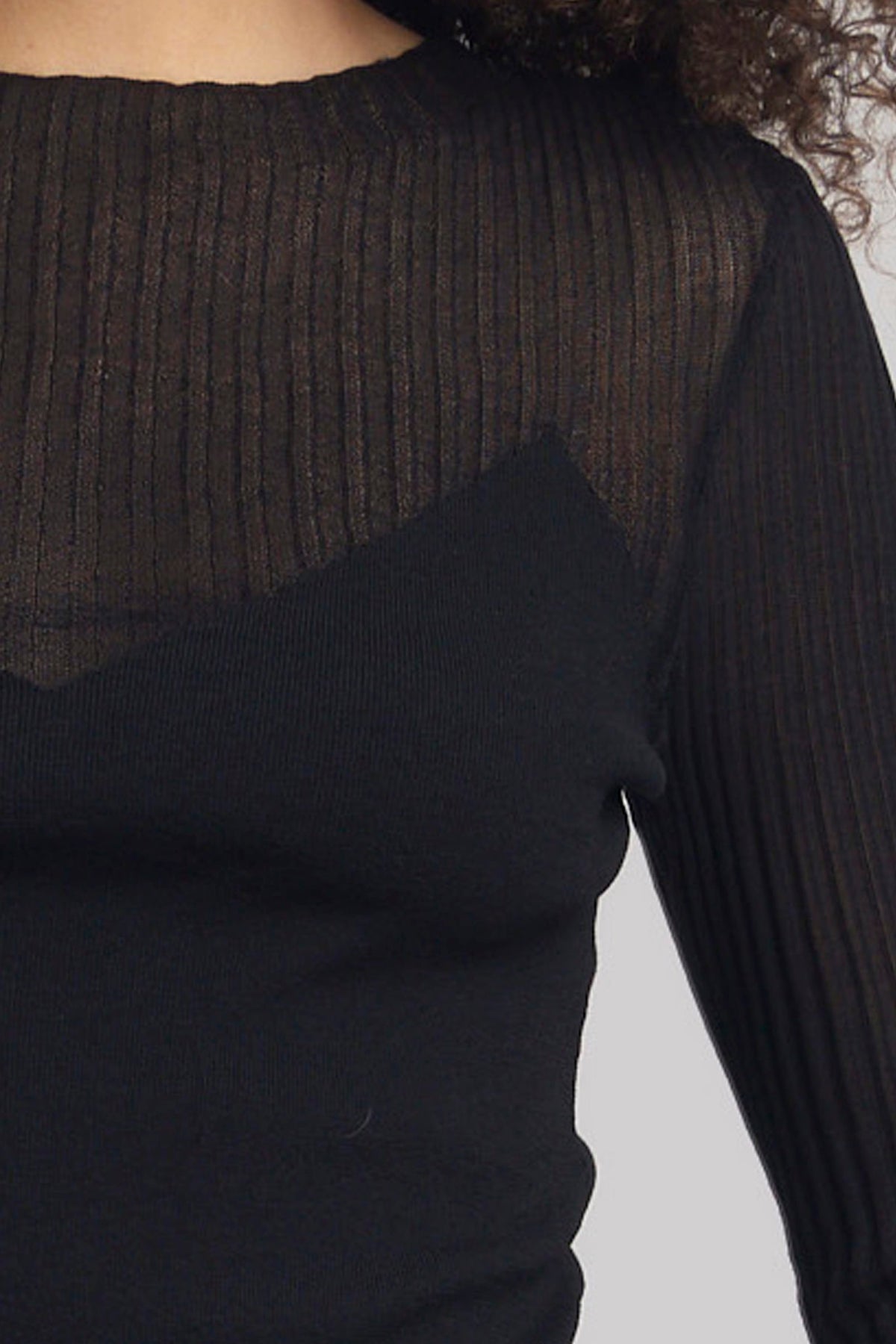 SameaGZ Ls Blouse - Black
