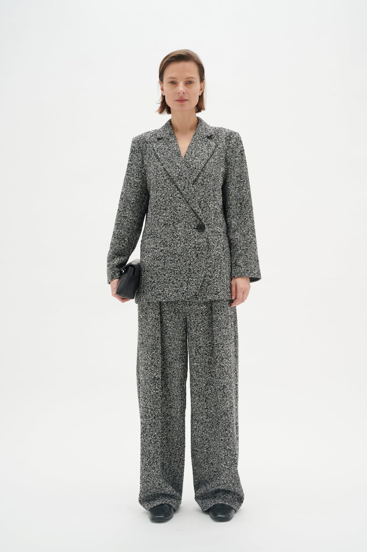 ZacIW Blazer - Black / White