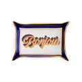 Bonjour Valet Tray - Blå/Vit/Guld