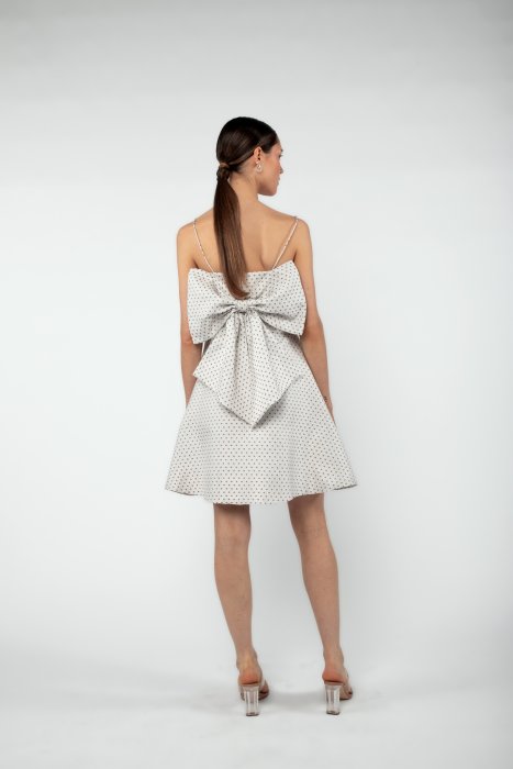Bow Dress - Offwhite