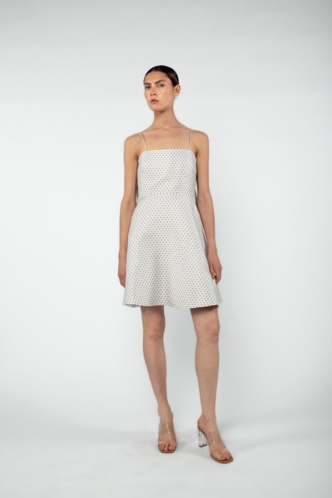 Bow Dress - Offwhite
