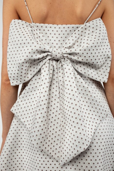 Bow Dress - Offwhite