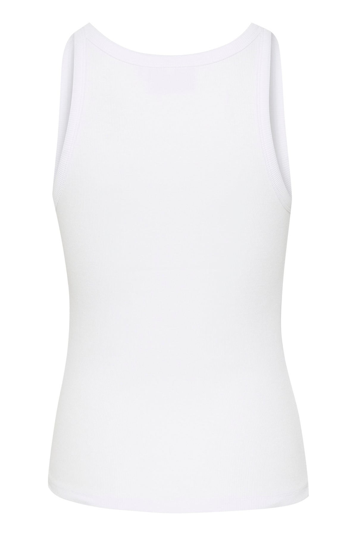 DrewGZ SL Logo Tank - Bright White
