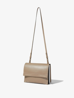 Accordion Flap Bag - Clay