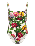 Bandeau Swimsuit - Daylight Bloom