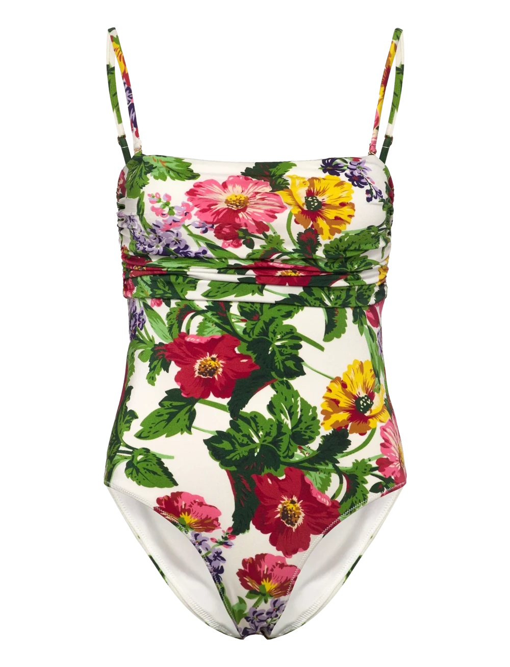 Bandeau Swimsuit - Daylight Bloom