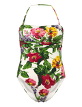 Bandeau Swimsuit - Daylight Bloom