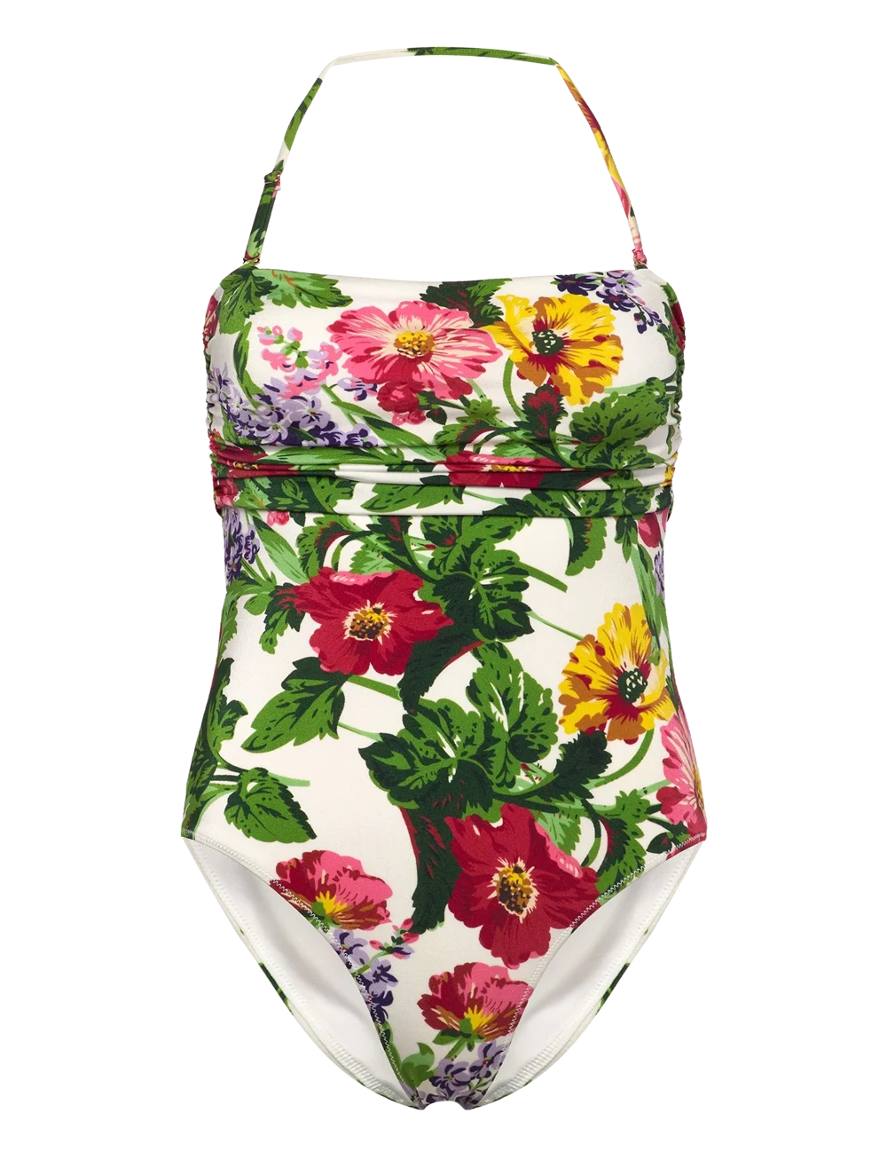 Bandeau Swimsuit - Daylight Bloom