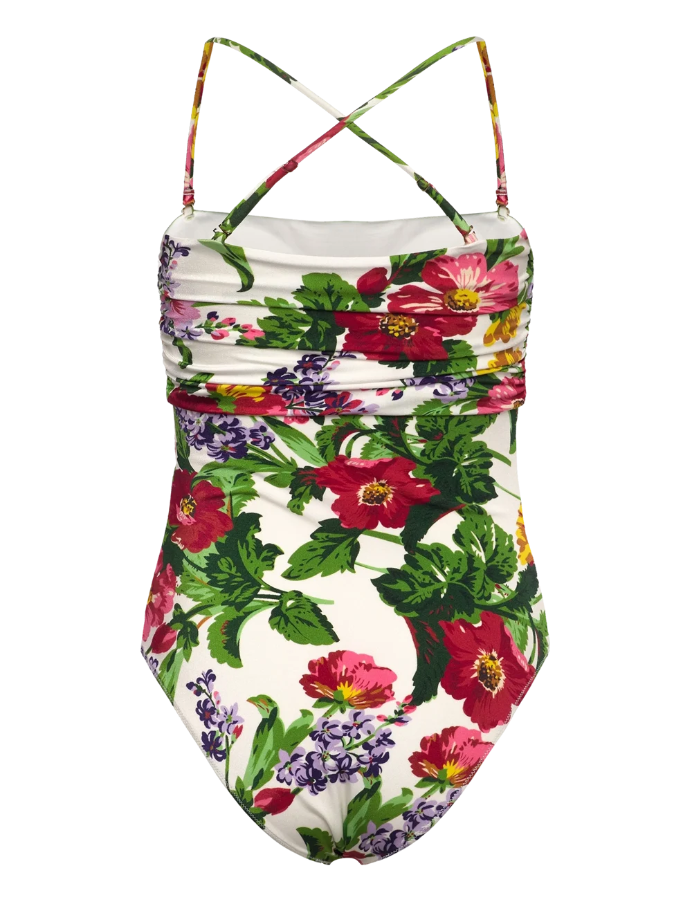 Bandeau Swimsuit - Daylight Bloom
