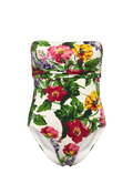 Bandeau Swimsuit - Daylight Bloom