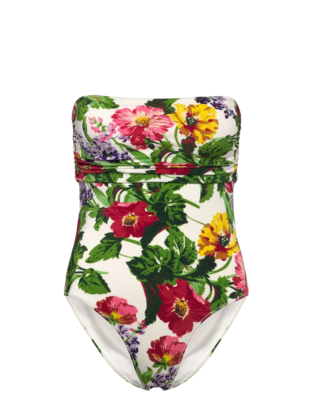 Bandeau Swimsuit - Daylight Bloom