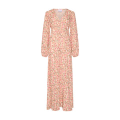 Lilith Maxi Dress - Cinthia Pink Print