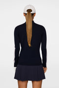 Adeline Stickad Tröja - JL Navy