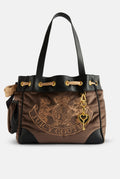 Daydreamer Large Double Handle Bag - Chocolate