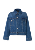 Oli Cropped Trucker Jeansjacka