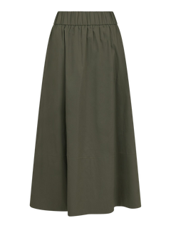 Yara Poplin Skirt - Army