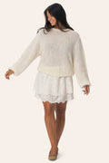 Idaic Pullover - Vit