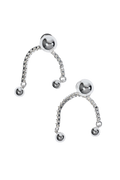 Tiny Solar Studs - Silver