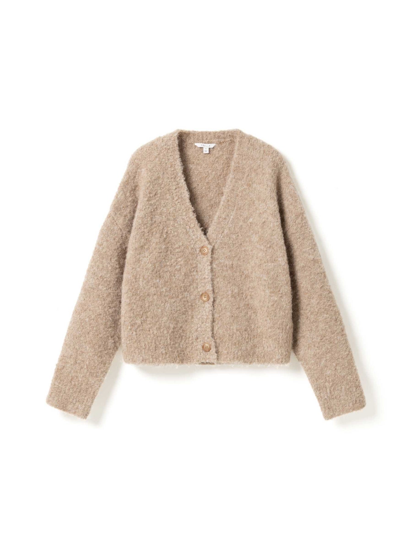 N-Mertis Knit Cardigan - Sand