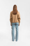 DebbieGZ Short Cardigan - Camel Melange