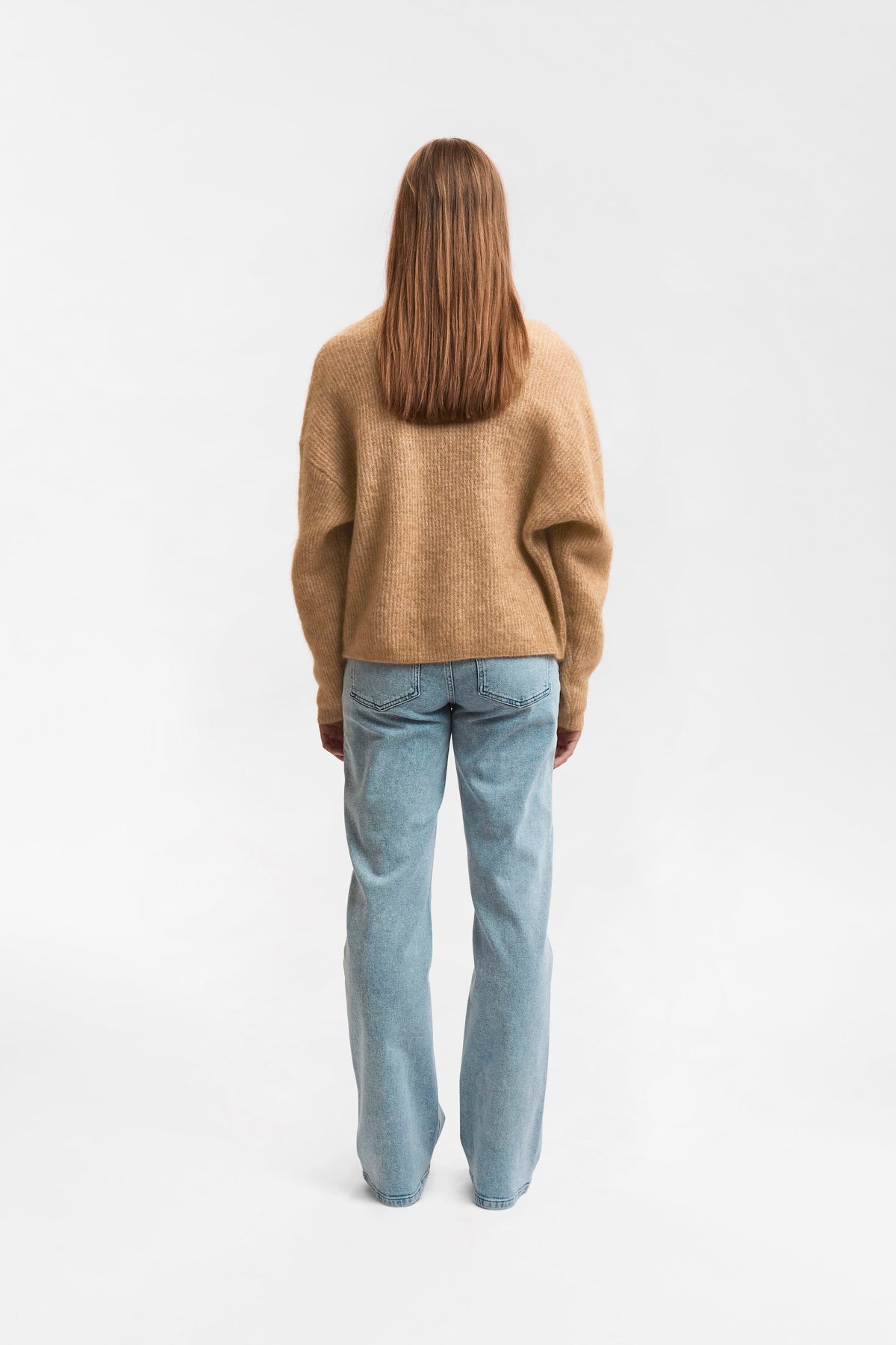 DebbieGZ Short Cardigan - Camel Melange